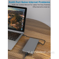 Dock Thunderbolt với cáp Thunderbolt 4